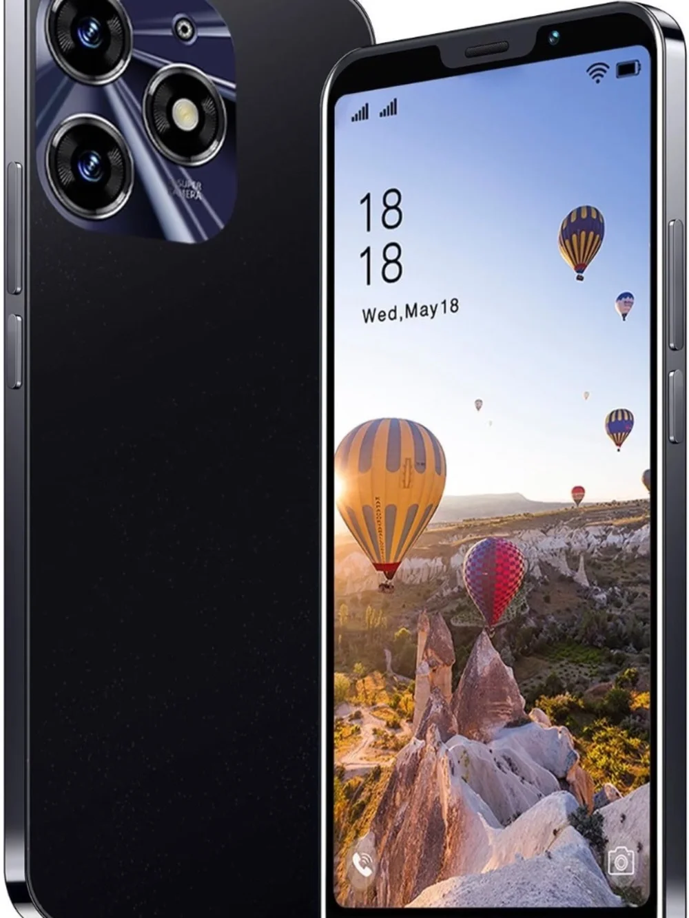 3G Mobile Phone, 5.0'' Screen, Android 9.0 OS,16GB ROM (SD to 128GB), Dual SIM D